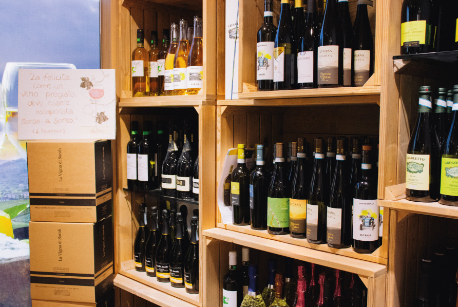 Cantina dei vini di Garbelotto Formaggi