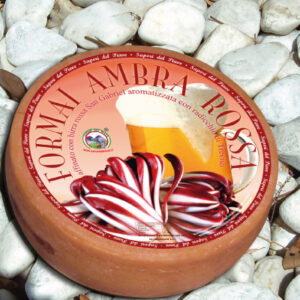 Forma di formaggio Ambra Rosa