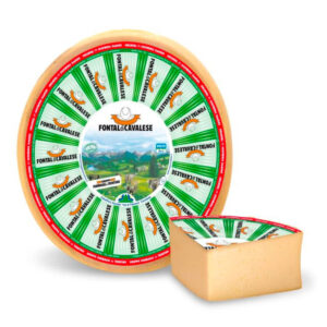 Forma di formaggio Fontal di Cavalese