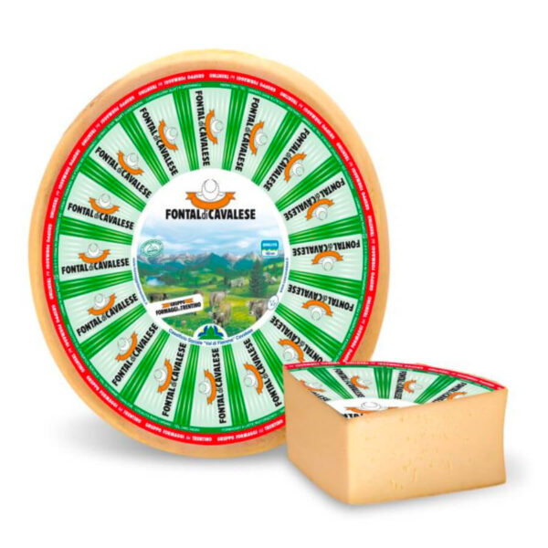 Forma di formaggio Fontal di Cavalese