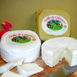 Pezzi di formaggio Grjllo de Colmajor confezionati