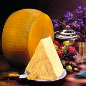 Forma di formaggio Parmigiano Reggiano DOP